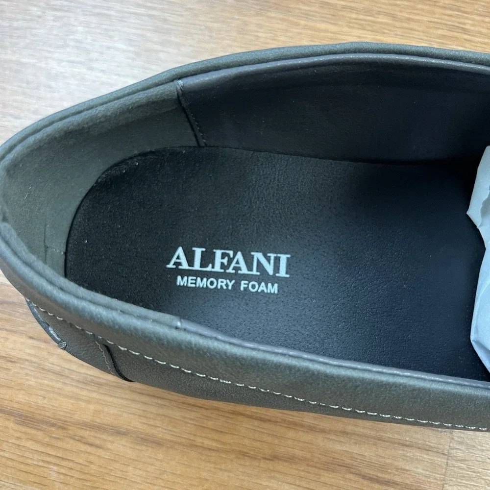 Alfani Leon‎ Loafers Men's Size 12 Grey Slip on NEW